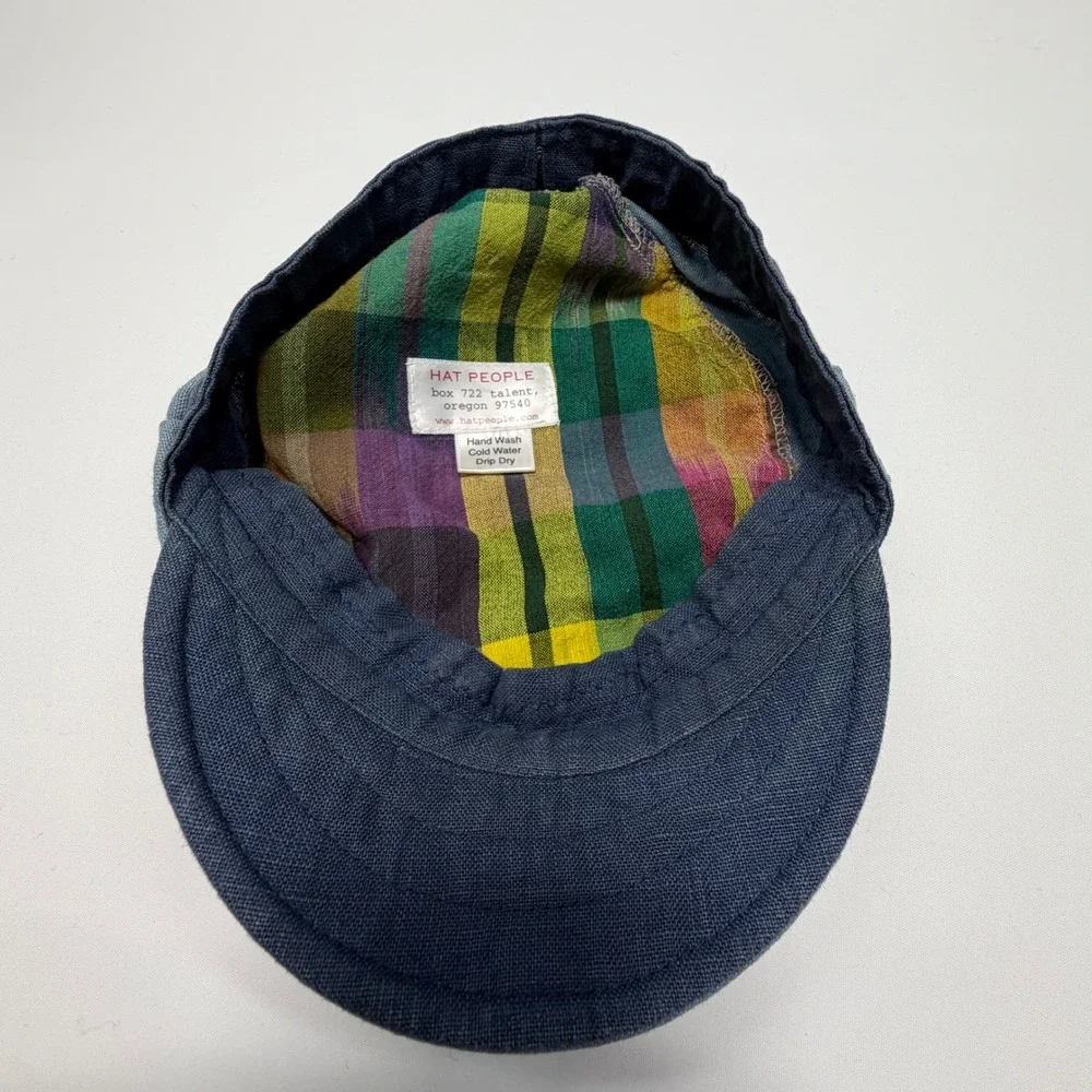 Hat People Linen Newsboy Cap —‎ Handcrafted USA